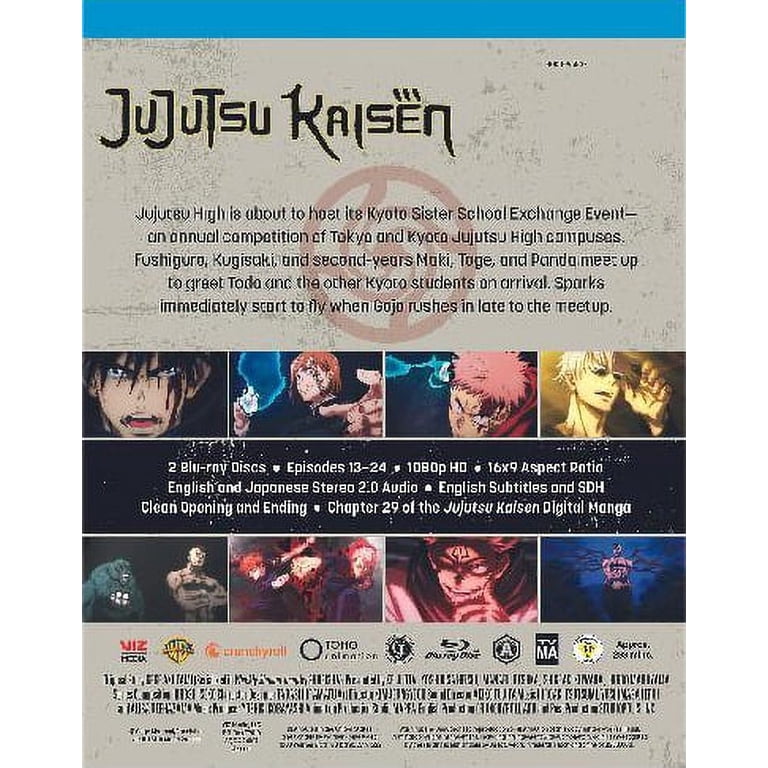 Jujutsu Kaisen: Season 1 Part 2 (Limited Edition) (Blu-ray