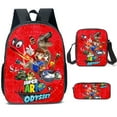 thumbnail image 1 of Rick And Morty Sac d'École Trois Pièces, Sac à Dos Multi-Tailles, Sac d'École Étudiant, 1 of 3