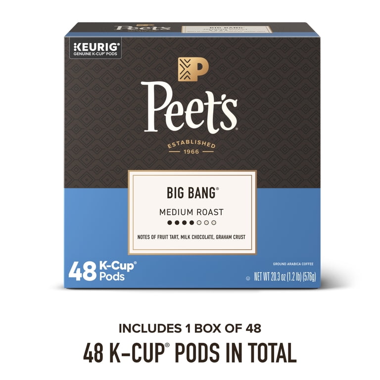 BIGBANG VOL.1 &VOL.2 postcard 3点コーヒープリンス Peet's, Coffee, 48 K-Cup Pods, Big Bang Medium Roast - Walmart.com