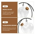 thumbnail image 6 of LOLIPPYY 1 Set of Hanging Heart Jars Glass for Decoration with Assorted Colors, 6 of 8