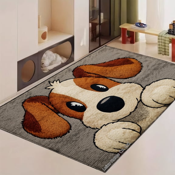 FJPT Soft Small Area Rugs Non Slip Indoor Floor Carpet For Living Room Bedroom Decor 47.2x31.5 inch