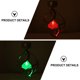 thumbnail image 3 of ColoMX Luces solares Patio al aire libre Carillones de viento decorativos Luces LED Luces colgantes, 3 of 7
