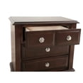 thumbnail image 5 of Glory Furniture Ashford 3 Drawer Nightstand in Cappuccino, 5 of 8
