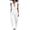 Z56 White, variant on Mifsaly Vacation Two Piece Sets for Women Wrap V-Neck Flowy Tank Top and High Waisted Wide Leg Pants Flowy Casual Summer Lounge Matching Outfits with Pockets Sky Blue,XL