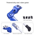 thumbnail image 3 of ETHZZLE Bike Parking Rack Aluminum Alloy Blue for Cyclists 1Set, 3 of 6