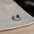thumbnail image 2 of QQTDFG Single Spiral Swirl 925 Sterling Silver Ear Cuff Clip on Earring A1575-default, 2 of 5
