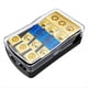 thumbnail image 1 of Portafusibles ANL de 3 VíAs, Bloque de DistribucióN de Fusibles de Cobre de Calibre 0/2/4 una Calibre 4/6/8 de 60 Amperios para Amplificador de Audio para AutomóVil, 1 of 5