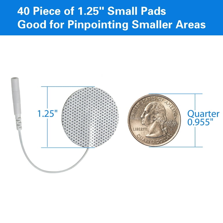 Electrodes for Omron TENS Unit [10 Pieces] Muscle Stimulator Replacement  Pads