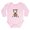Petal Pink, variant on CafePress - Westie Leopard Cub Long Sleeve Infant Bodysuit - Long Sleeve Cotton Baby Bodysuit