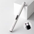 thumbnail image 1 of USB Rechargeable Candle Lighter | Flameless Plasma Technology | Safe Button & Auto Shutoff | Windproof for BBQ, Camping, Birthday Candles | Portable Design | Pink, White, Blue Options, 1 of 6