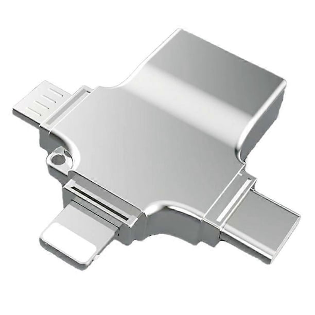 SD Card Reader Micro-Card Adapter 4 in 1 USB 3.0 Micro-Sd to USB Cardreader USB for Apple Interface