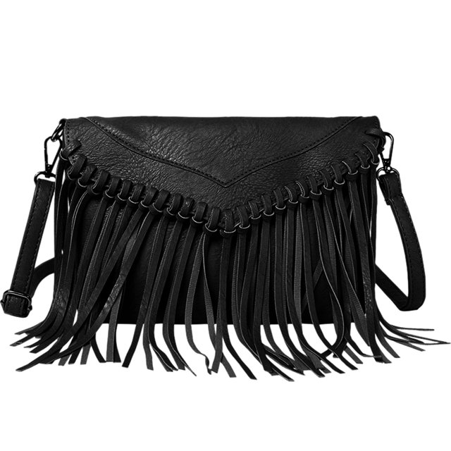 Bolsos Bandolera para Mujer Bolso Bandolera Monedero con Flecos Bolso Bandolera con Borlas Bolsos Bandolera Vintage para Mujer Bolso Bandolera de Moda Bolsos de Mujer Monedero Bolsa de Viaje