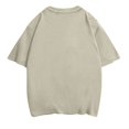 thumbnail image 4 of Yiaimeir ‌Men's Round Neck All-Match T-Shirt Summer Minimalist Solid Color Tee‌, 4 of 5