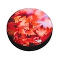 thumbnail image 3 of Balery Autumn Maple Leavestire Cover Waterproof Dust-Proof, Universal Spare Wheel Tire Cover For Trailer, Rv, Suv Truck And Vehicle Camper Accessories-14 Inch, 3 of 9