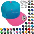 thumbnail image 2 of Baseball Cap Kids Size Solid Blank Boys Girls Snapback Hat Visor Flat Brim New, 2 of 3