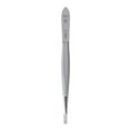thumbnail image 5 of GERMANIKURE 5pc Manicure  Pedicure Set - FINOX® Surgical Steel: Toenail and Fingernail Clippers, Tweezers,Travel Glass File, and Travel Glass Cuticle Stick in Leather case, 5 of 7