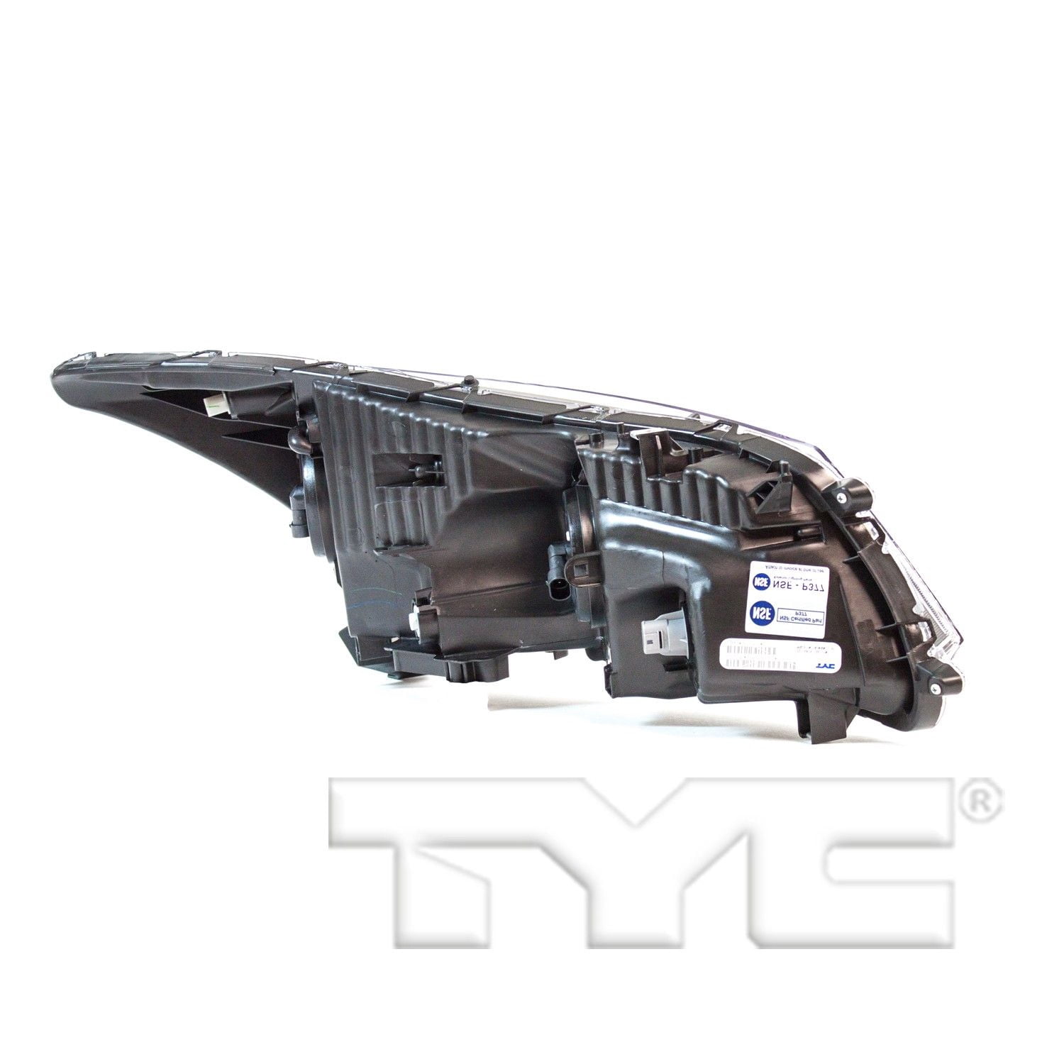 TYC 20-6880-00-9 Left Headlight Assembly for 2008-2012 Honda Accord HO2502130