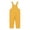 Yellow, variant on YunPes Boy's Girl's Straight Leg Jumpsuit Loose Fit Casual Bib Overalls Sleeveless Multi Color Kid's Toddlers with Pockets Overalls