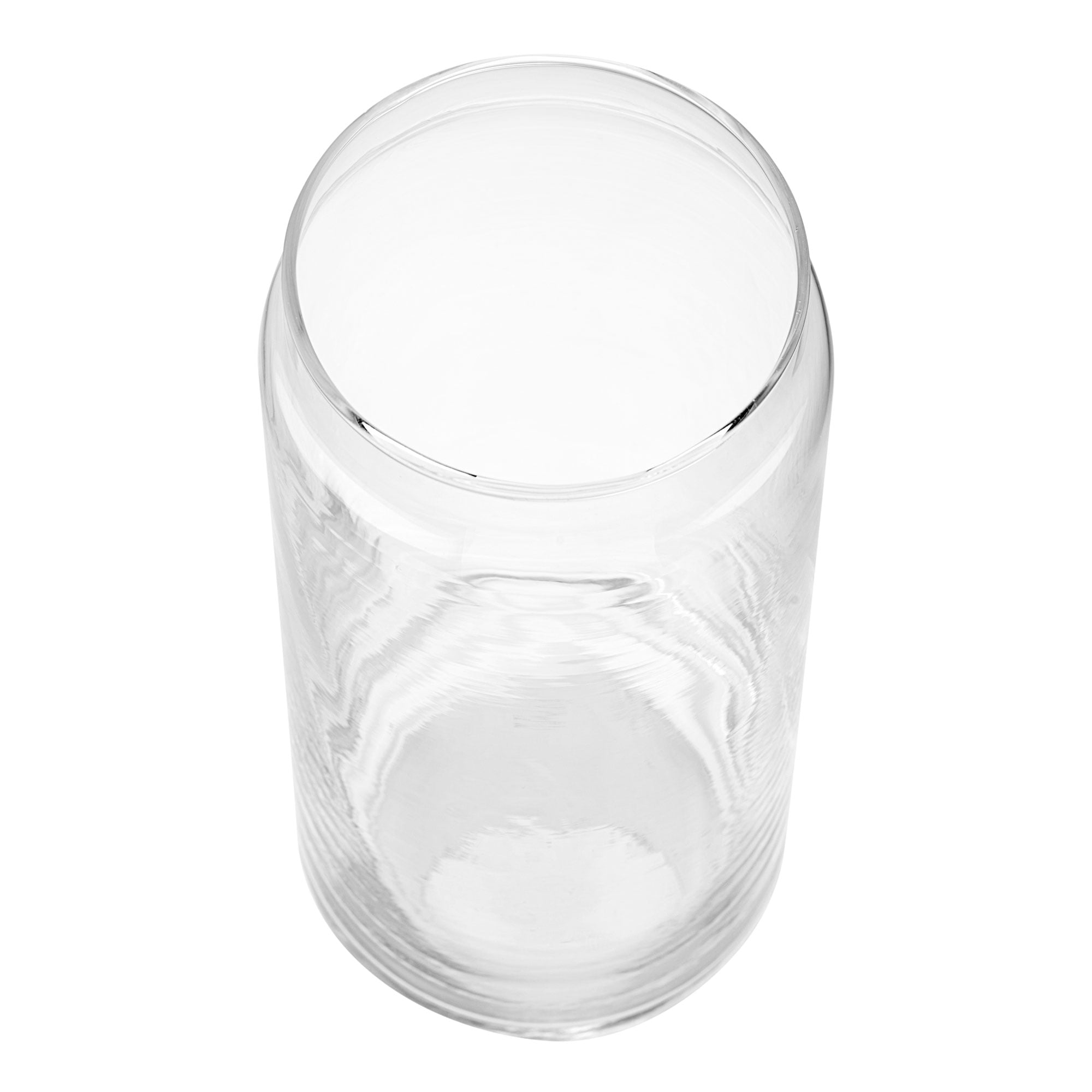 Mainstays 20-Ounce Clear Can Shaped Drinking Glass 