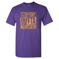 thumbnail image 3 of Straight Outta Minnesota T Shirt - 2X-Large - Purple, 3 of 6