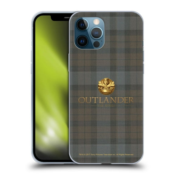 Head Case Designs Officially Licensed Outlander Tartans Plaid Soft Gel Case Compatible with Apple iPhone 12 Pro Max