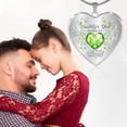 thumbnail image 6 of Rinsvye Daddy' Angelss Dad And Womens Jewelry Daughter Angelss Wingsss Heart Mountain Necklace Drop Necklace Angelss Wing Pendant Jewelry Necklace For Dad Daughter Heart Memorial Keepsake Wo, 6 of 7