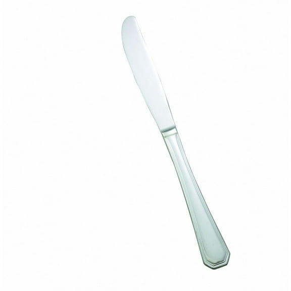 Winco 0035-08, Victoria Extra Heavyweight Dinner Knife, 18/8 Stainless Steel, Mirror Finish, 12/Pack