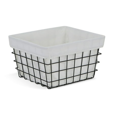 

Cheungs Lined Metal Wire Rectangular Storage