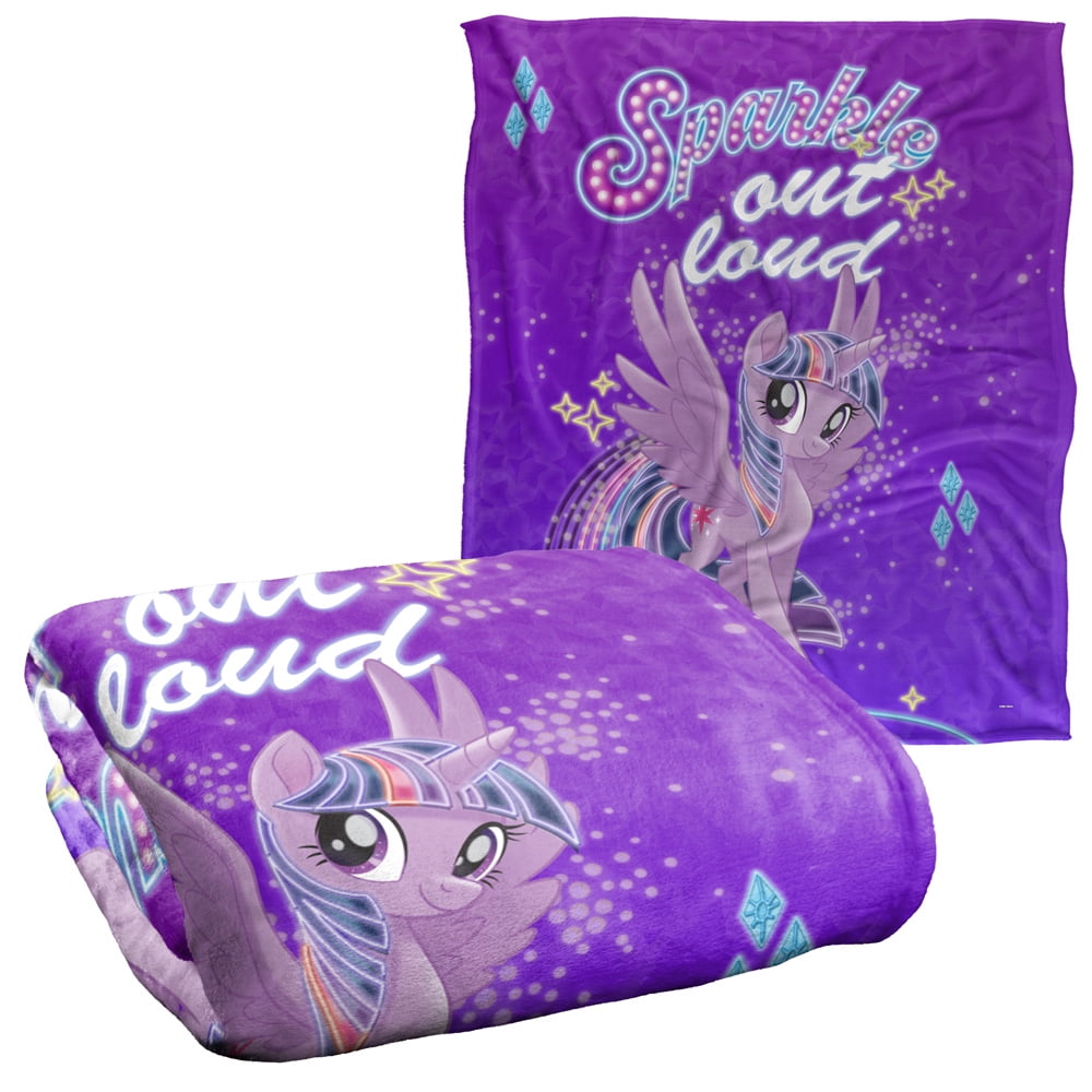 My Little Pony Blanket, Sparkle Silky Touch Super Soft Throw Blanket 50 ...