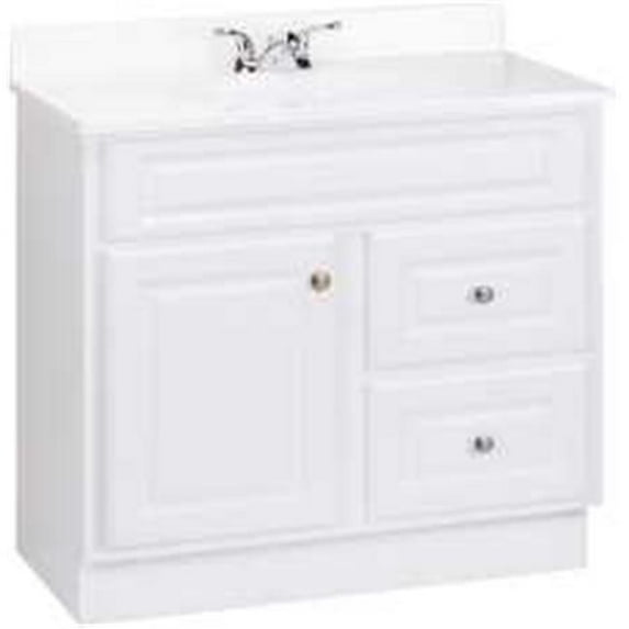 White Vanity 36X 21X 33 .5