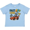 thumbnail image 3 of Inktastic Fast One Race Car with Balloons and Trophy Boys or Girls Baby T-Shirt, 3 of 5