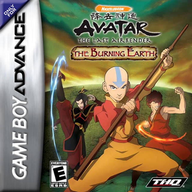Avatar The Last Airbender The Burning Earth Gba Walmart Com