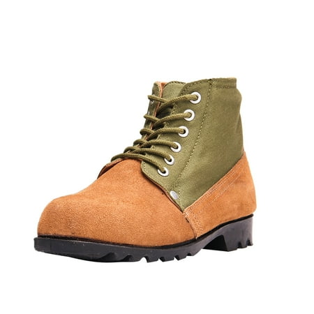 

ASEIDFNSA Casual Leather Shoes for Men Slip On Men Boots Fashion Big Toe Shoes for Men And Women Boots Thickened Wool Labor Cotton Shoes Suede Shoes Snow Boots