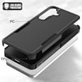 thumbnail image 3 of TECH CIRCLE for Samsung Galaxy S25 PC+TPU Case,Support Magnetic Car Mount Heavy Duty Dual-Layer Rugged Durable Military Grade Heavy Duty Protection Shockproof/Drop Proof Cover,Black, 3 of 6