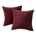thumbnail image 1 of 45 cm × 45 cm Funda de almohada de pana Funda de cojín moderna y sencilla Funda de almohada de sofá En stock, 1 of 2