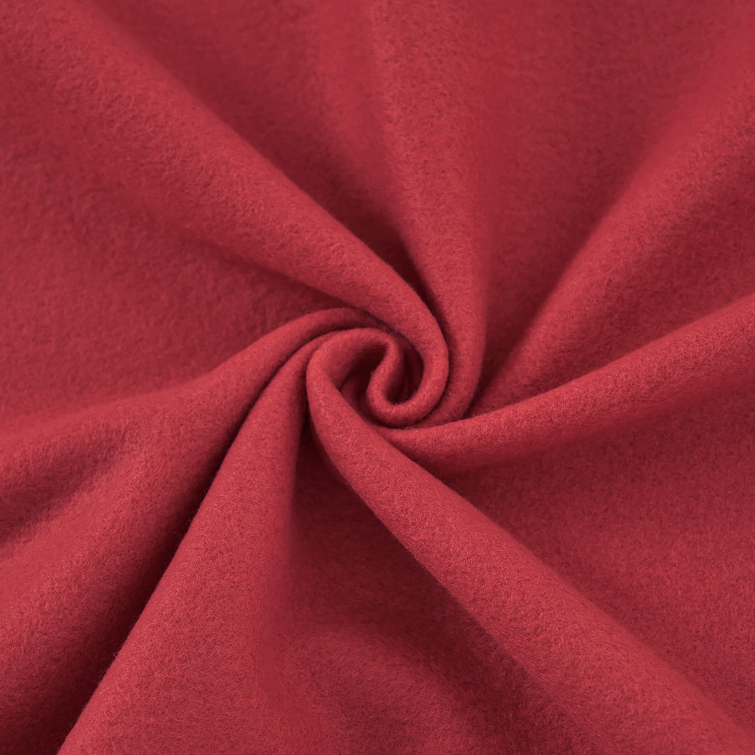 JML Contemporary Burgundy Red Satin, Fleece Reversible Bed Blanket Twin