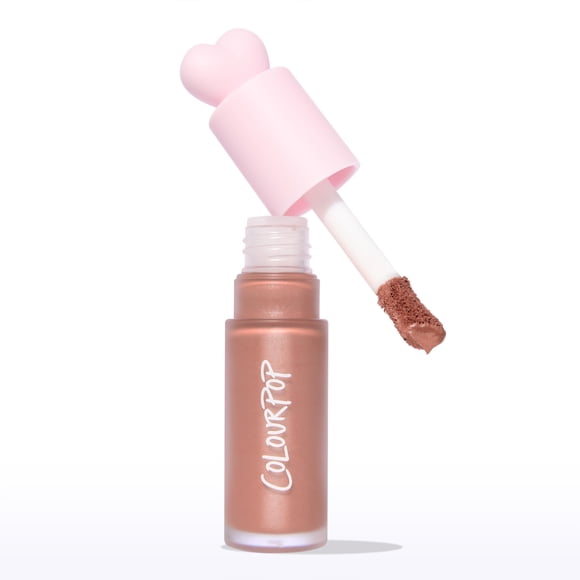 ColourPop Rubor líquido ingrávido - Rubor líquido hidratante para mejillas - Acabado perlado brillante con ácido hialurónico para un brillo saludable - Diseñado con un aplicador de pies - City Walk (0