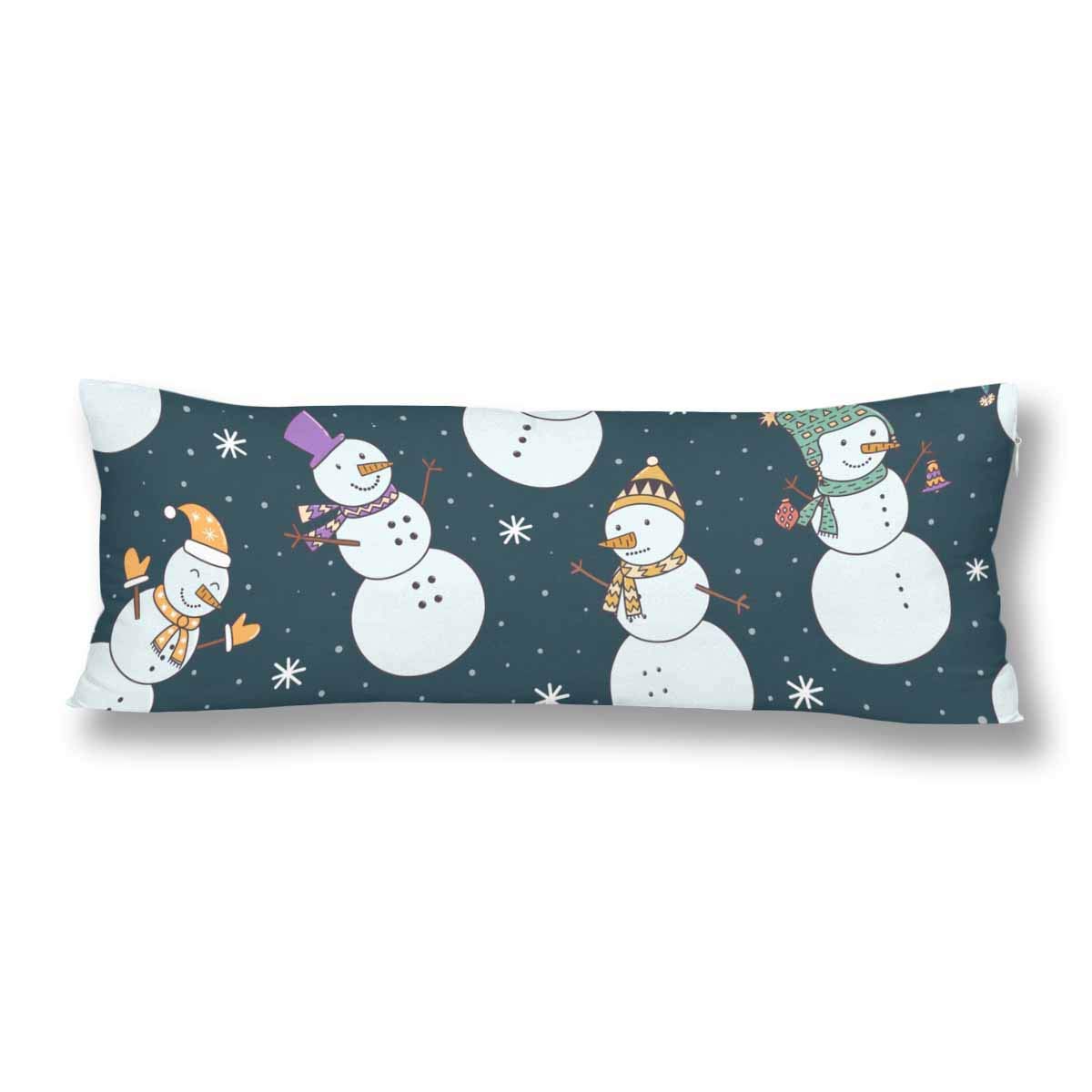 Personalized Name Sports Body Pillow Cover 20 X 54 With Zipper