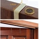 thumbnail image 5 of Zapatero colgante con 24 bolsillos, bolsillo de almacenamiento colgante, sobre la puerta, gabinete de pared, grandes bolsillos de malla negra para dormitorio, sala de estar, baño, 5 of 5