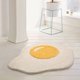thumbnail image 1 of Alfombra de huevo escalfado, alfombrilla antideslizante para el suelo, felpudo nórdico Ins, suave, cómodo, absorbente, para la puerta de entrada de la sala de estar, decoración del hogar ShuxiuWang 8390605869655, 1 of 1