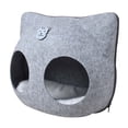 thumbnail image 4 of House Felt Toy Kitten Sleeping House para Gatos de Interior Y Perros Pequeños, 4 of 9