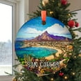 thumbnail image 2 of Custom San Carlos Sonora Mexico Ornament |Faux |Unique Souvenir | Vacation Travel Gift |Holiday Christmas, Holiday Keepsake, Xmas Tree Hanging Decoration, Seasonal Gift Idea, Colle, 2 of 5