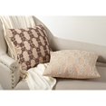 thumbnail image 3 of Saro Lifestyle Beaded Knotted 18-inch Down Filled Throw Pillow Chocolate, 3 of 3