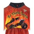 thumbnail image 2 of Monster Jam Little Boys' Zip-Up Coverall Red and Yellow El, 2 of 4