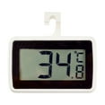 thumbnail image 2 of Digital Refrigerator Thermometer, Household Waterproof Refrigerator Thermometerfor Freezer Refrigerator Cooler with Hanging Hook and Stand, Black, 2 of 3
