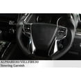 thumbnail image 3 of For Alphard Vellfire 30 2015-2019 Car Abs Matte Steering Wheel Cover Trim Decor Frame Stickers Acce, 3 of 4
