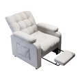 thumbnail image 3 of Silla De Juegos Con Cojín De Resorte, Silla De Escritorio De Oficina Para Sala De Estar, Dormitorio, Estudio, Polea Blanca, 3 of 8