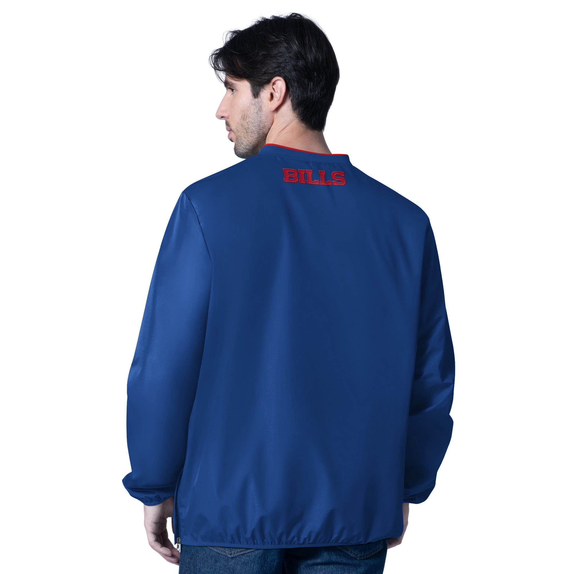 Buffalo Bills Men's NFL Combine Long Sleeve V-Neck Pullover Jacket