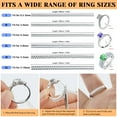 thumbnail image 3 of Ring Sizers for Loose Rings Ring Guards for Loose Rings Fit Any Rings, Invisible Ring Size Adjuster Never Sliding Off and Spinning (12 pcs), 3 of 5