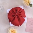 thumbnail image 4 of 4 Inch Grosgrain Ribbon - 10 Yards Craft Ribbon for Gift Wrapping, Wedding Decor, Hair Bows & DIY Projects Red, 4 of 6